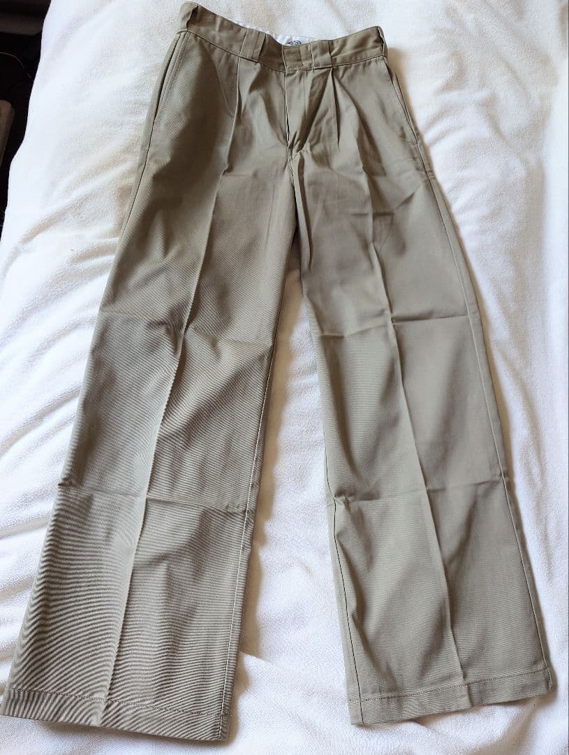 オクスンok.soon✕dickiesワイドチノパンツs