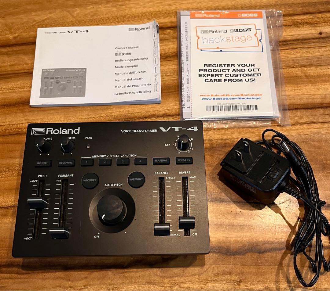 Roland AIRA / VT-4 ボーカル・エフェクター【ケーブル付き】