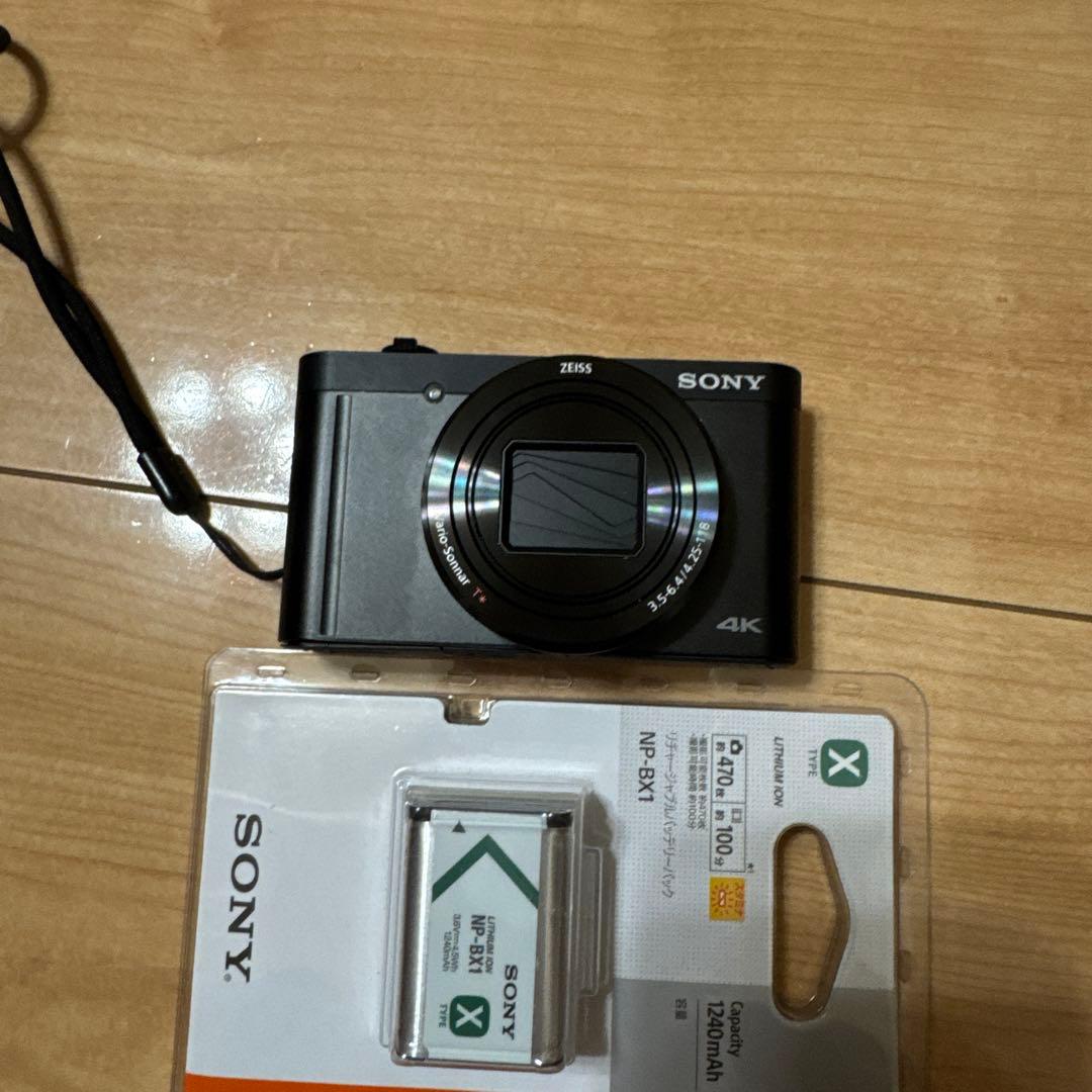 SONY DSC-WX800 4K コンパクトデジタルカメラ 動作確認済