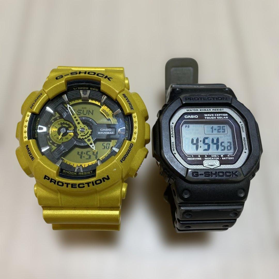 G-SHOCK GA-110NM イエロー タフソーラー GW-5600SJ