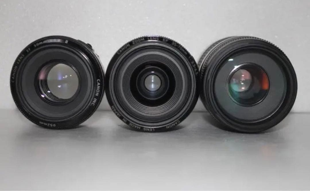 canon kiss x9 標準&望遠&単焦点トリプルレンズセット