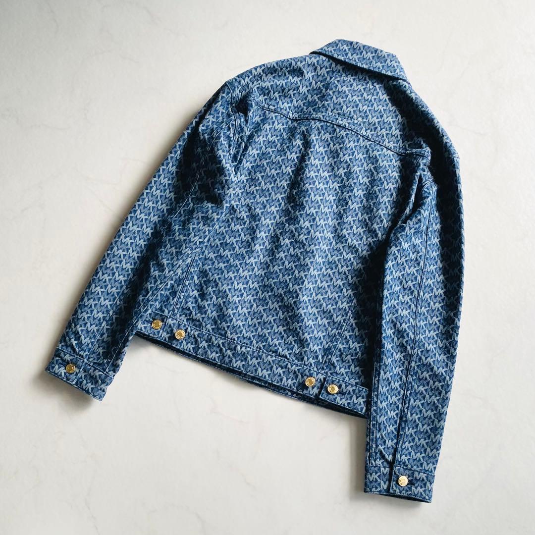 MICHAEL KORS エラスティック ジャカード デニム ジャケット