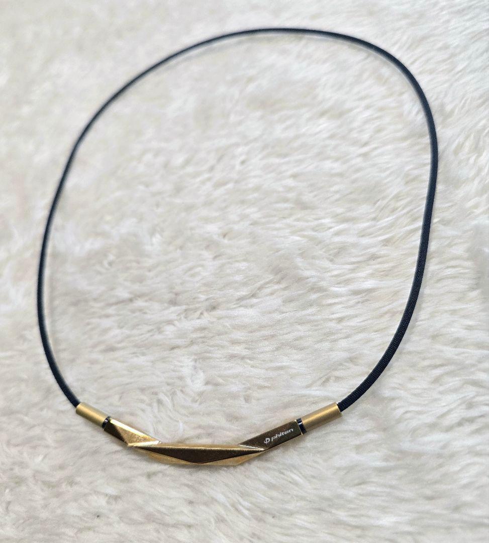 ファイテン ダイヤモンドカット ゴールド 50cm 【美品】