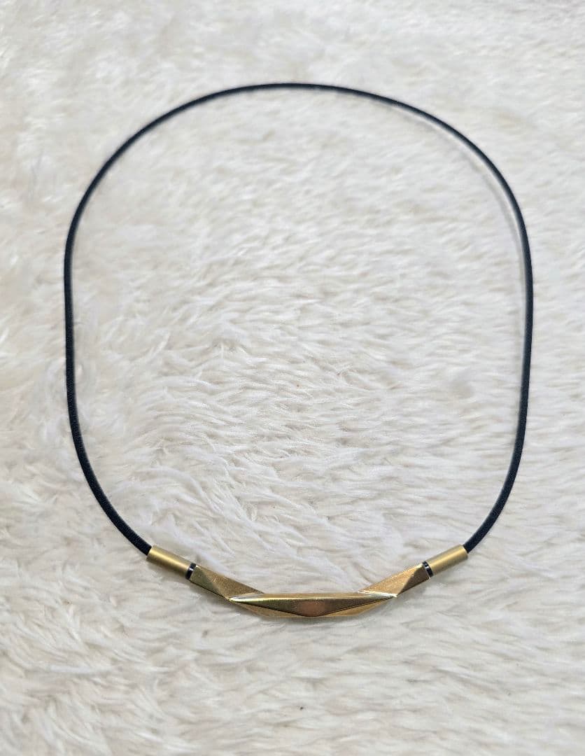 ファイテン ダイヤモンドカット ゴールド 50cm 【美品】