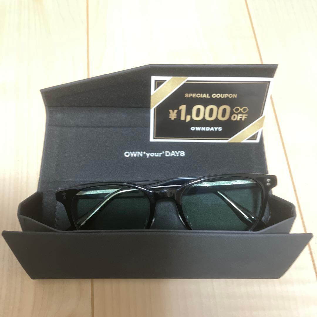 R*様 キムタク OWNDAYS サングラス　同色レンズグリーン