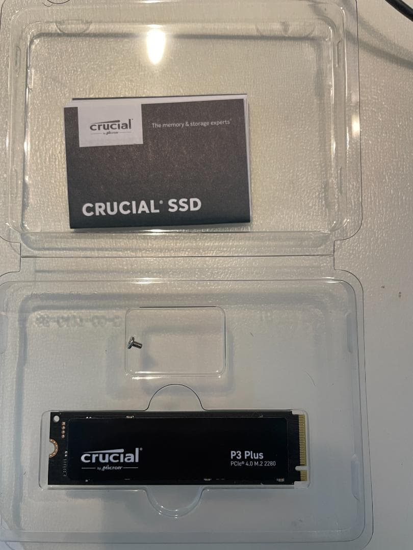内蔵型SSD Crucial P3 Plus NVMe M.2 2280SSD 1000GB