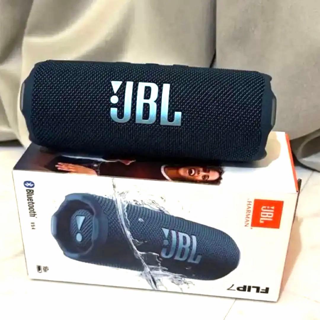 【未使用】JBL FLIP7 ブルー ／箱・付属品付き