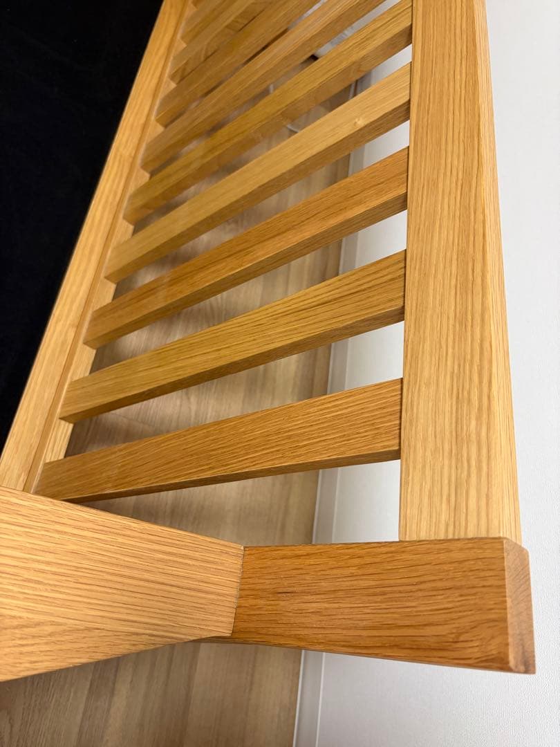 無印良品 MUJI ソファ本体木製フレーム　ウレタンポケットコイル２シーター