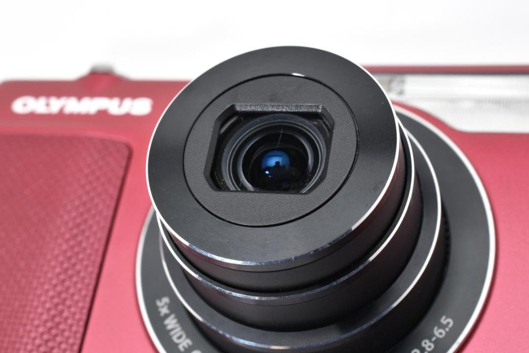 ■ 美品 ■ オリンパス　OLYMPUS VG-170 レッド ≪付属品多数≫