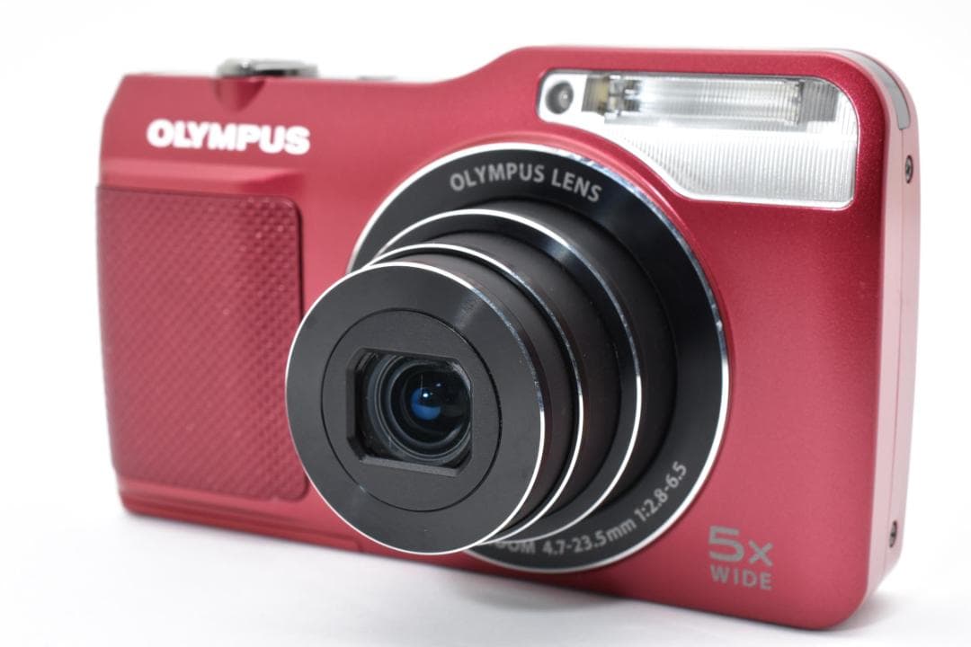 ■ 美品 ■ オリンパス　OLYMPUS VG-170 レッド ≪付属品多数≫