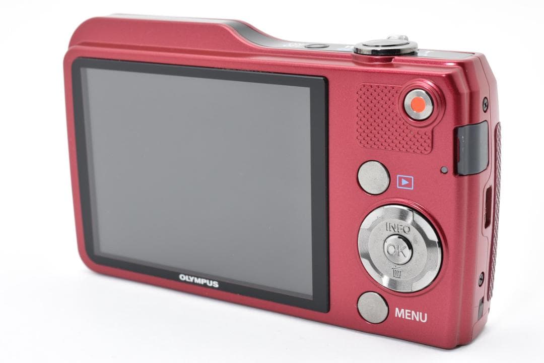■ 美品 ■ オリンパス　OLYMPUS VG-170 レッド ≪付属品多数≫