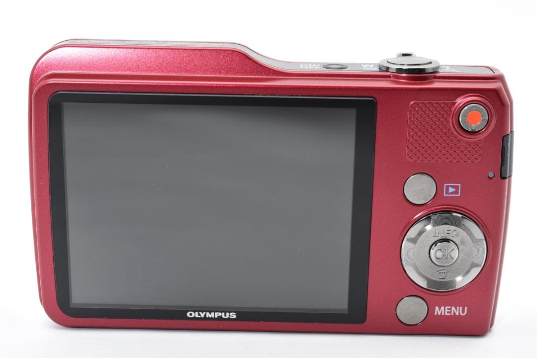 ■ 美品 ■ オリンパス　OLYMPUS VG-170 レッド ≪付属品多数≫