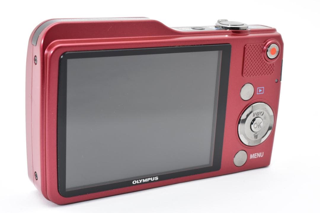 ■ 美品 ■ オリンパス　OLYMPUS VG-170 レッド ≪付属品多数≫