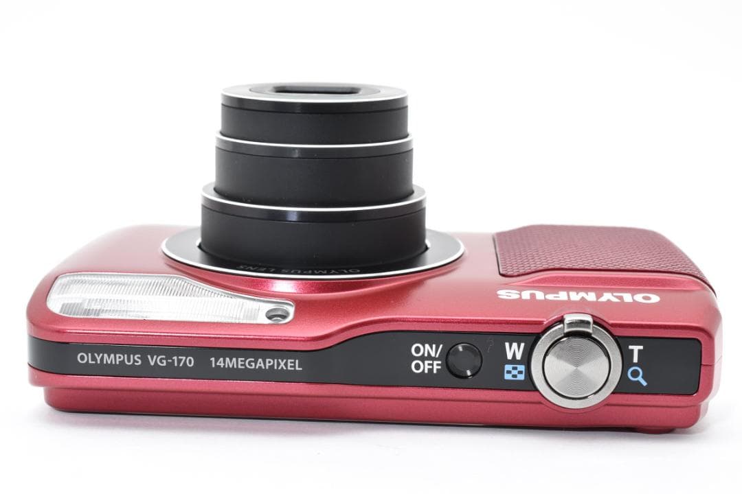 ■ 美品 ■ オリンパス　OLYMPUS VG-170 レッド ≪付属品多数≫
