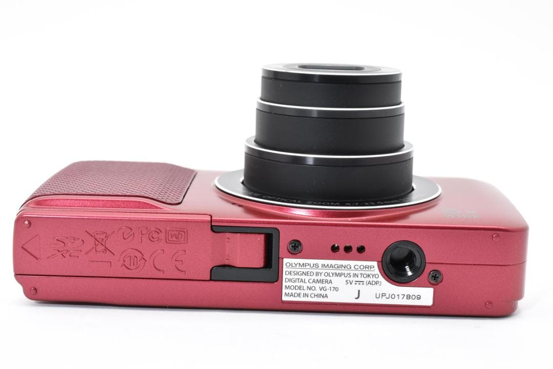 ■ 美品 ■ オリンパス　OLYMPUS VG-170 レッド ≪付属品多数≫