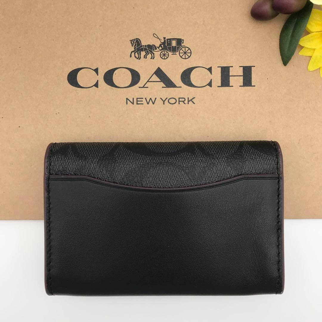 COACH 大人気！！ ビジネス カードケース シグネチャー 名刺入れ 新品