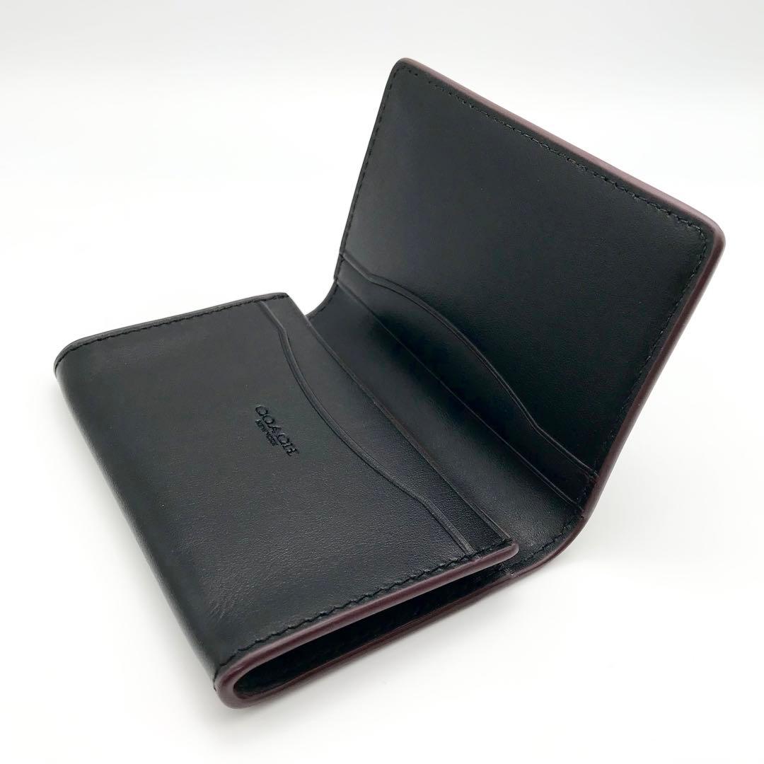 COACH 大人気！！ ビジネス カードケース シグネチャー 名刺入れ 新品