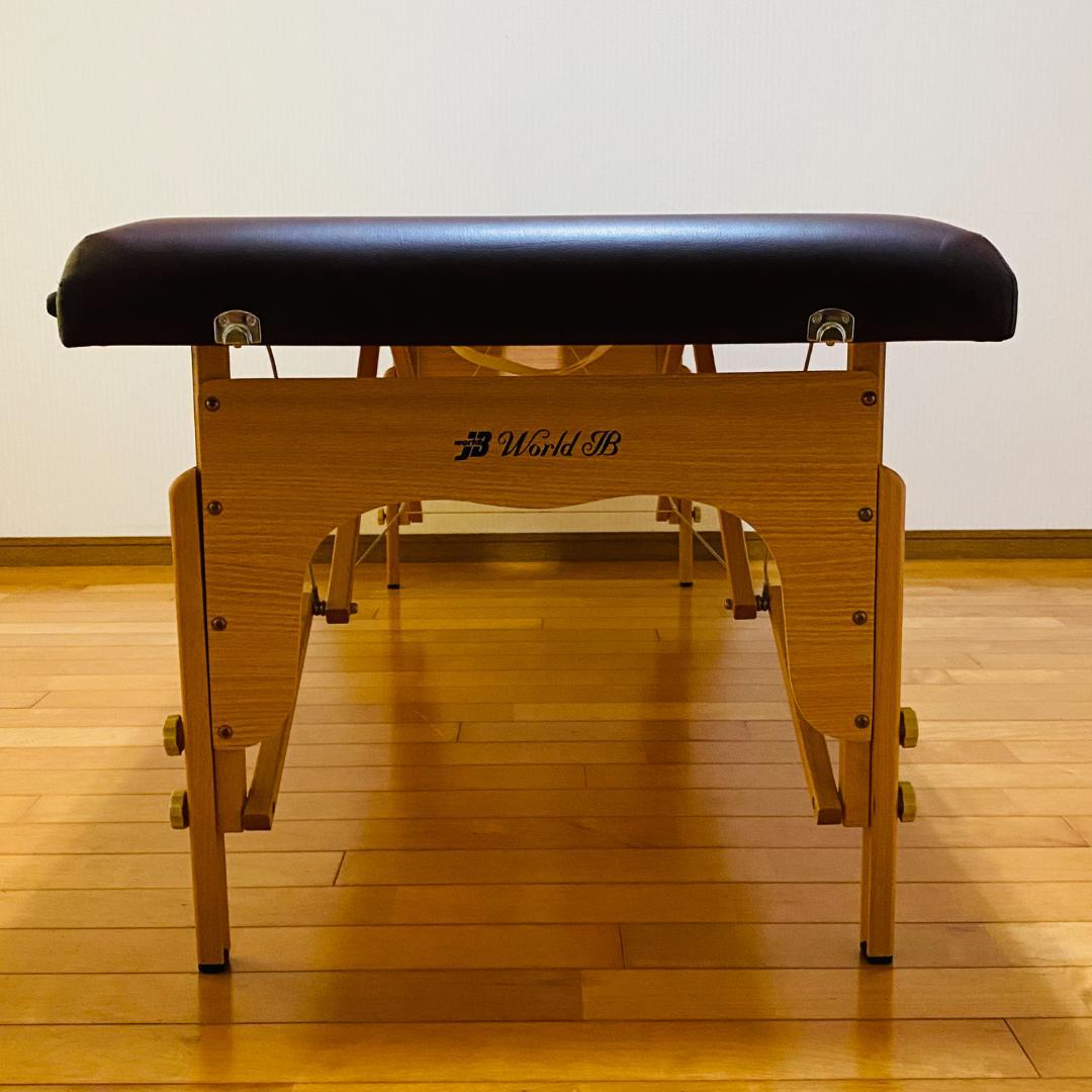 ワールドジェイビー マッサージベッド 有孔 折りたたみ式 ポータブル 送料込み