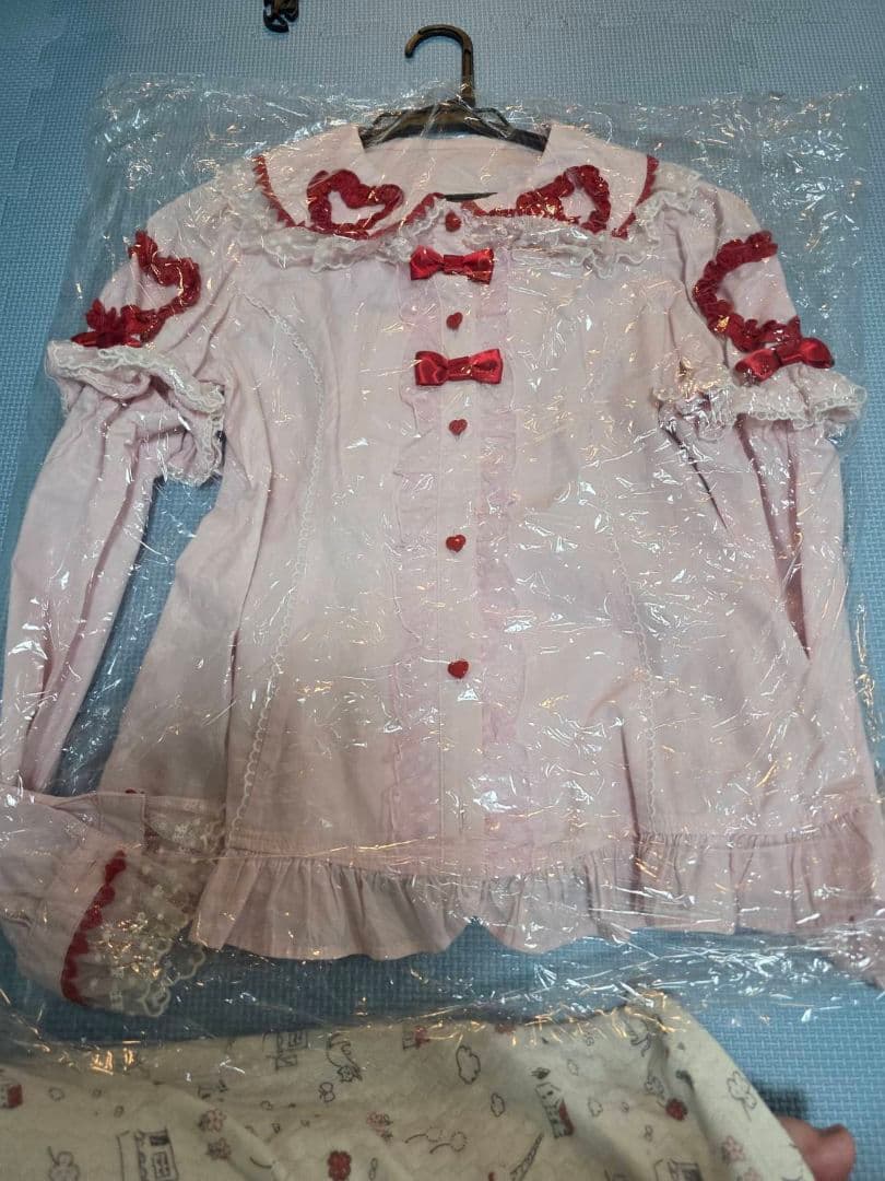 Angelic Pretty ハート柄つけ袖ブラウス ㉚