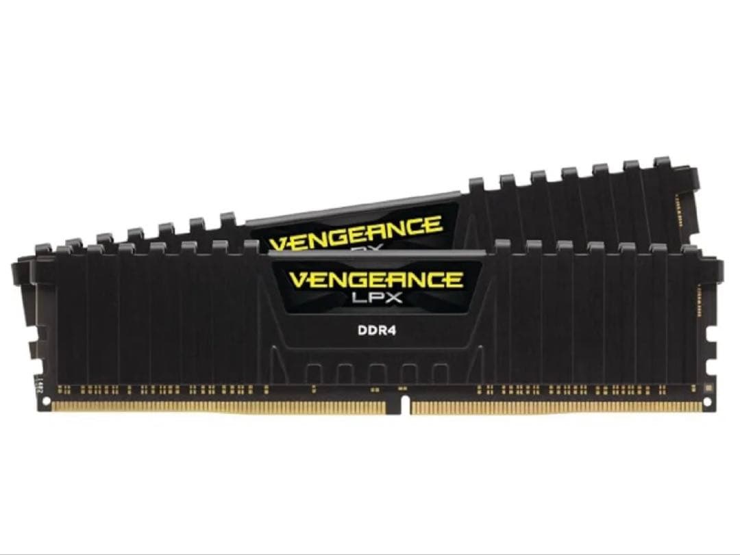 Corsair vengeanceDDR4メモリ2666Mgz16gb×2