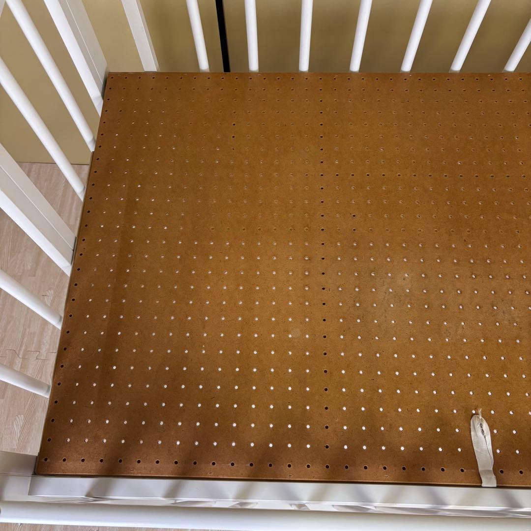 除菌清掃済☆綺麗☆　安心安全の日本製　スリーピー　ワンタッチハイベッド　ホワイト