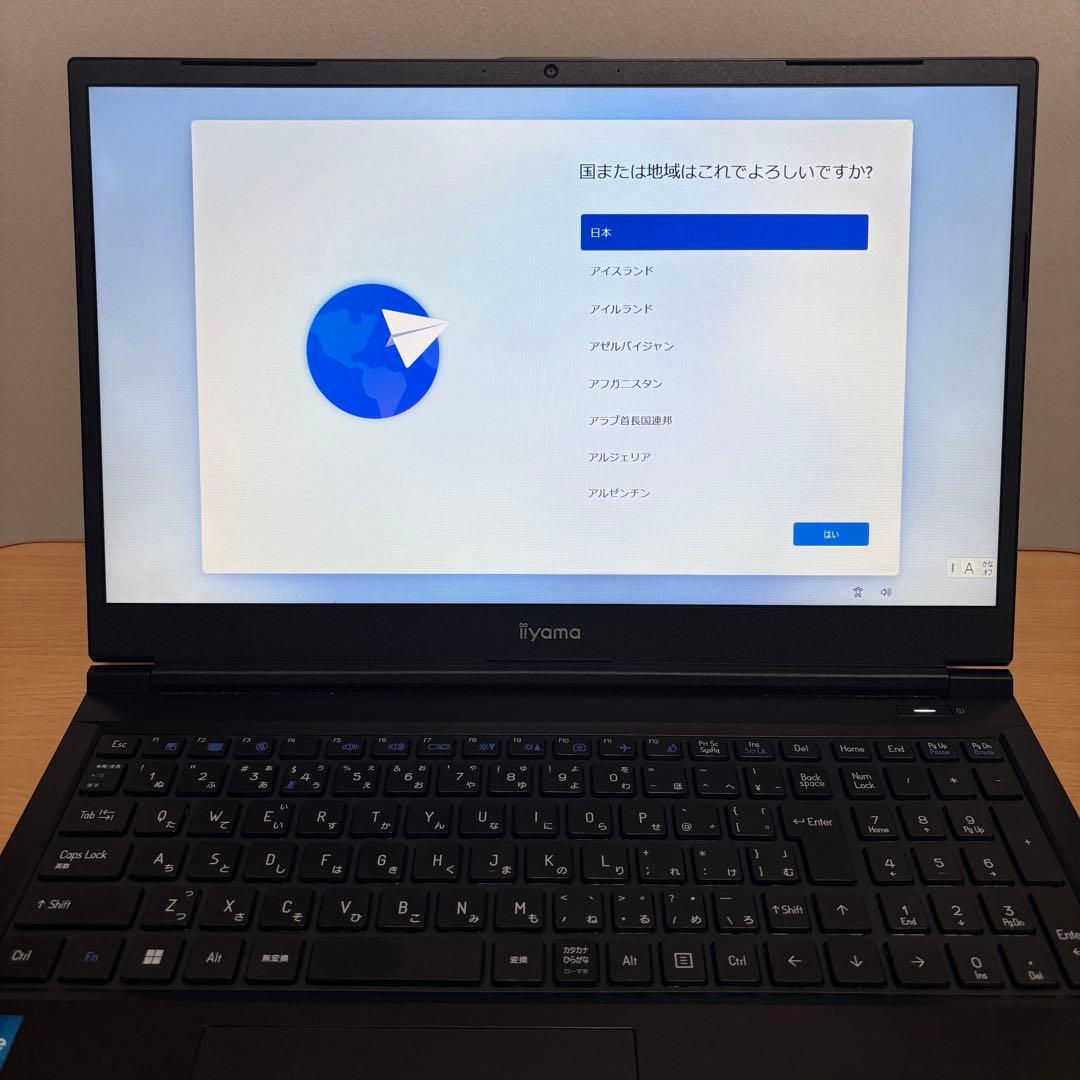 iiyama Core i5 16GB SSD500GB ノートPC 高性能