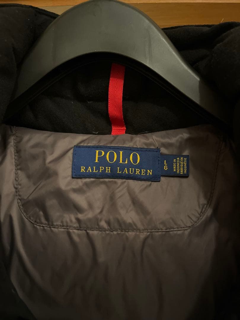 ラルフローレンポロ ダウンジャケット ブラック