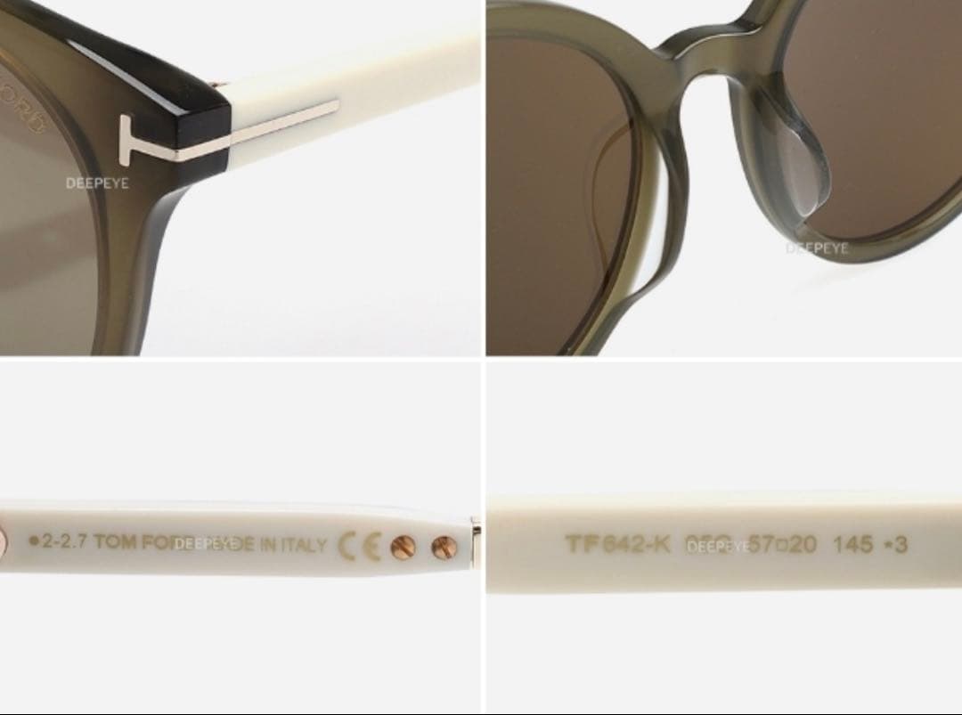 TOM FORD TF642-K ミラーサングラス