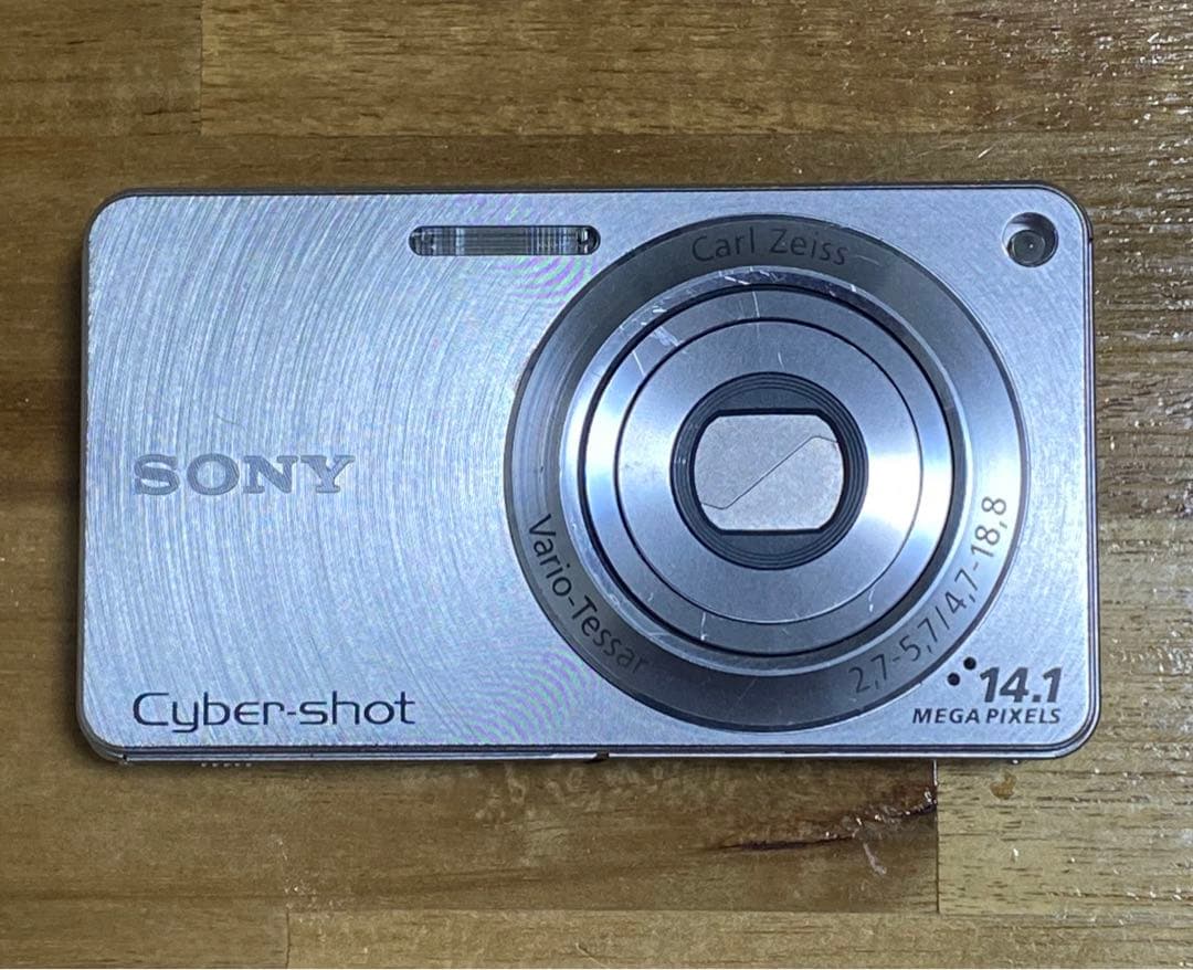 SONY Cyber-shot DSC-W350 シルバー 付属品完備　訳あり