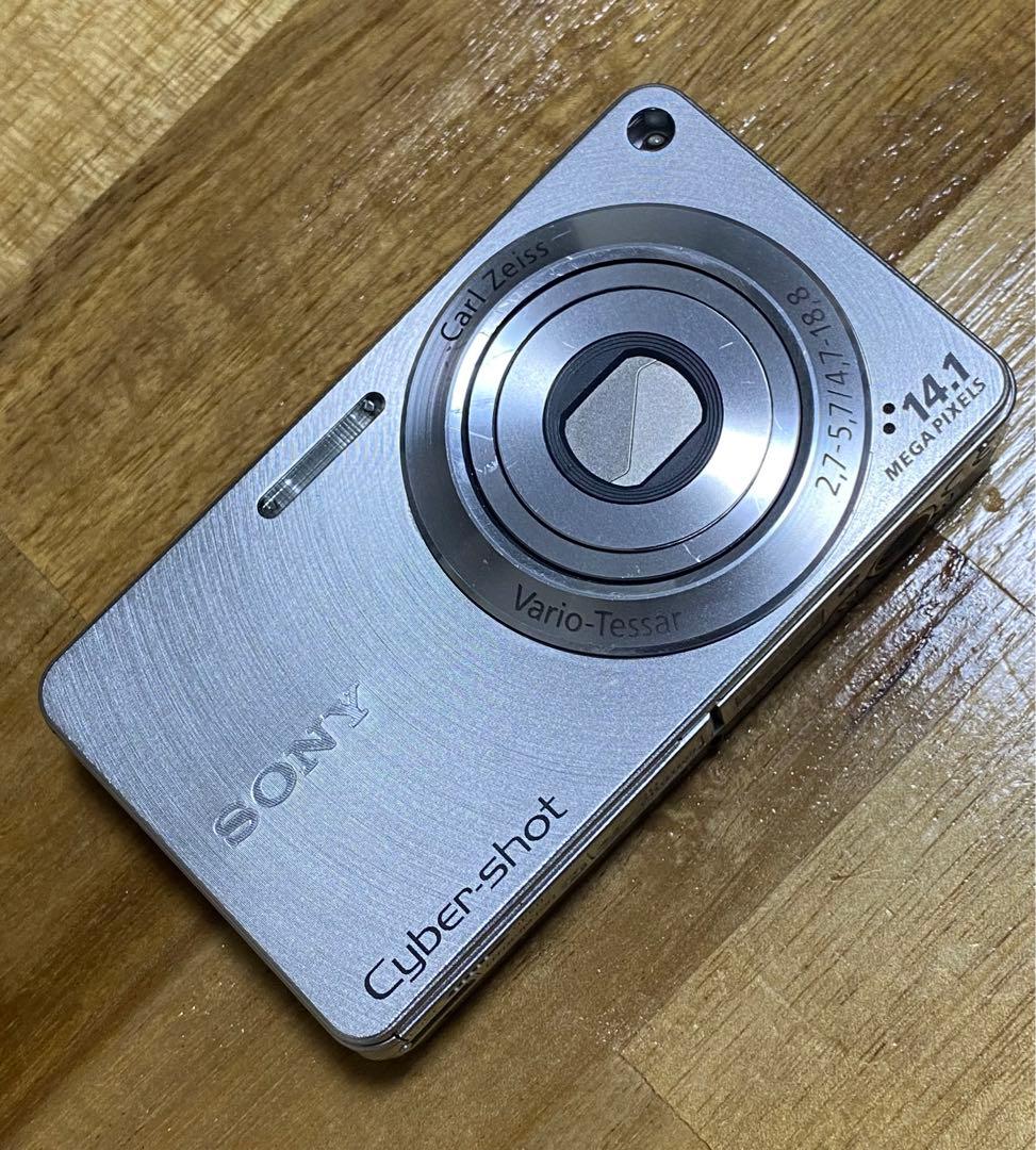 SONY Cyber-shot DSC-W350 シルバー 付属品完備　訳あり