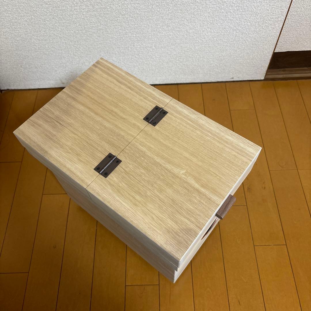 ※柴谷幸子※未使用品　山一　桐の米びつ 約10kg用