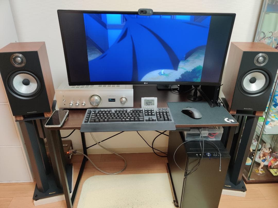 【つるまる】イタリア製大理石 『ブラウン』 オーディオボード3枚●5面磨き