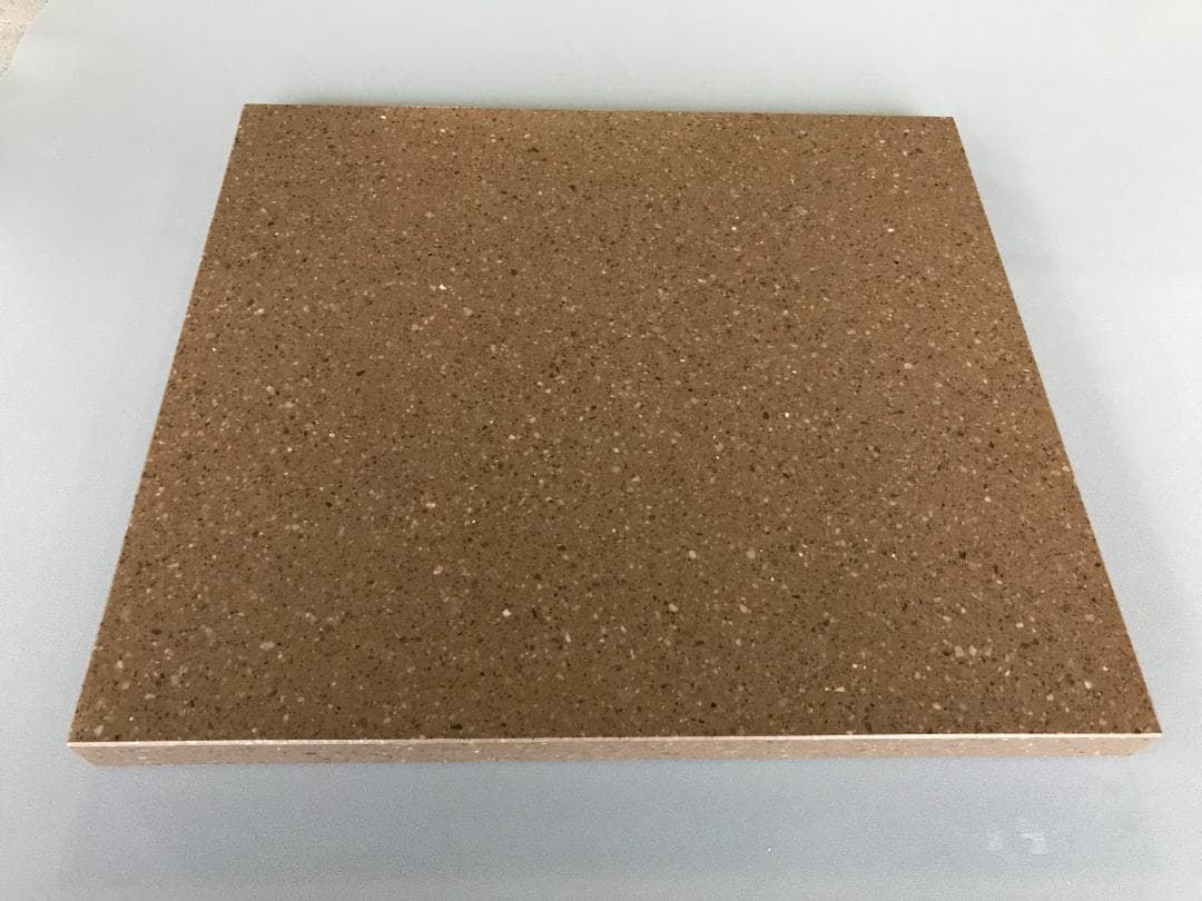 【つるまる】イタリア製大理石 『ブラウン』 オーディオボード3枚●5面磨き