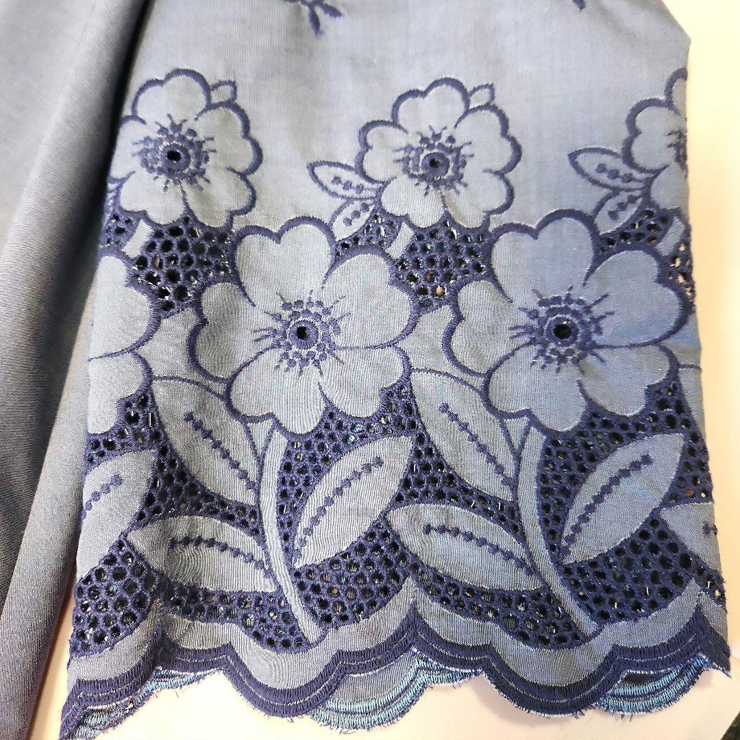 最終新品M'S GRACY 花柄刺繍 チュニック