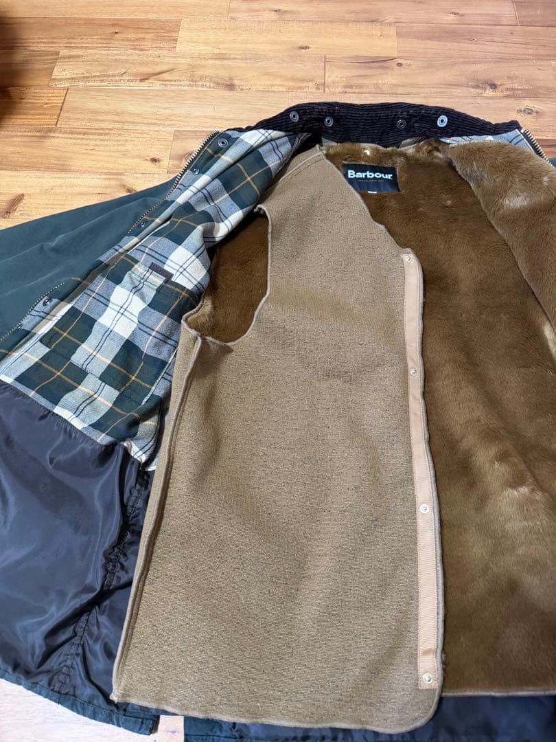 Barbour × BEAMS F 別注BEDALE CLASSIC FIT