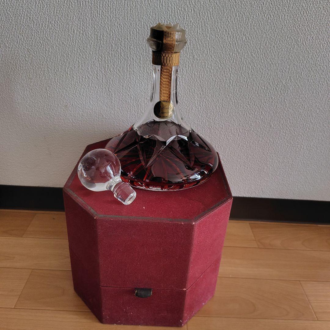 A.HARDY ハーディー クリスタル デキャンタ ブランデー替え栓付き　箱付き