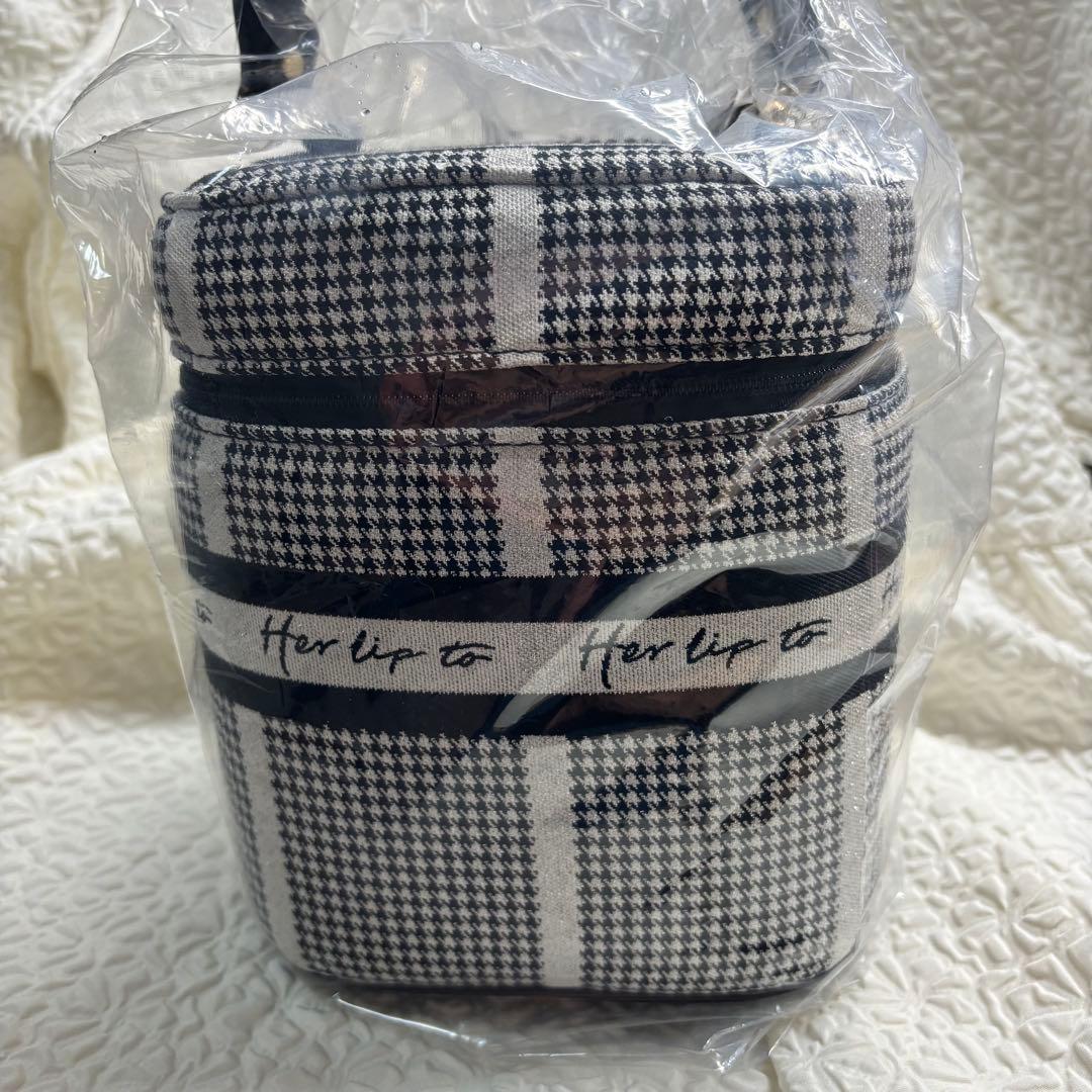 Herlipto バニティ Jacquard Vanity Bag