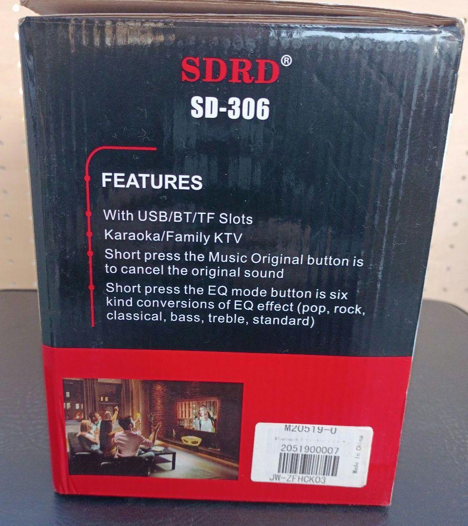 SDR SD-306 カラオケスピーカー 2個セット