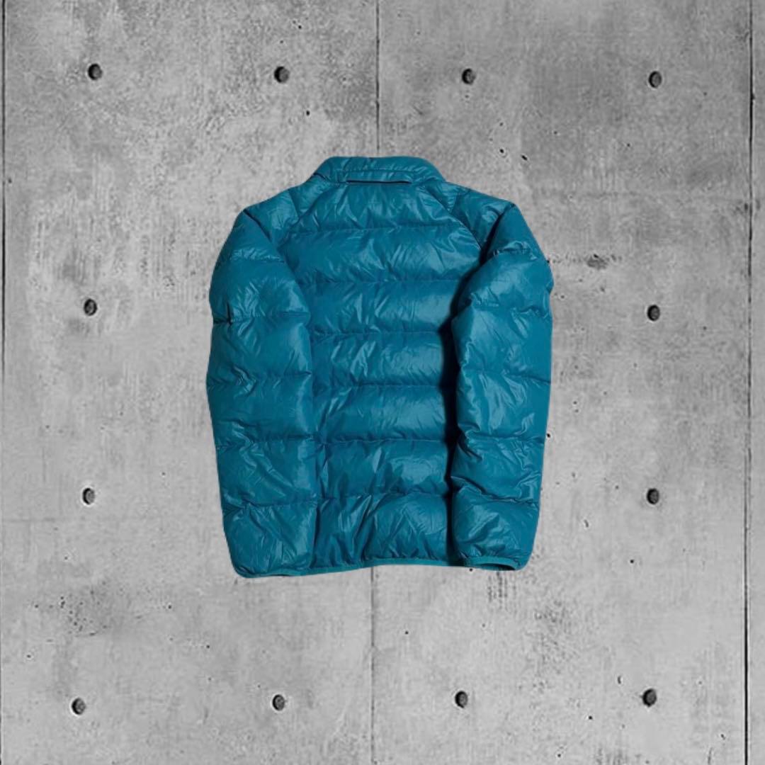 【今季注目カラー】mont-bell ダウンジャケット M ブルー 肉厚