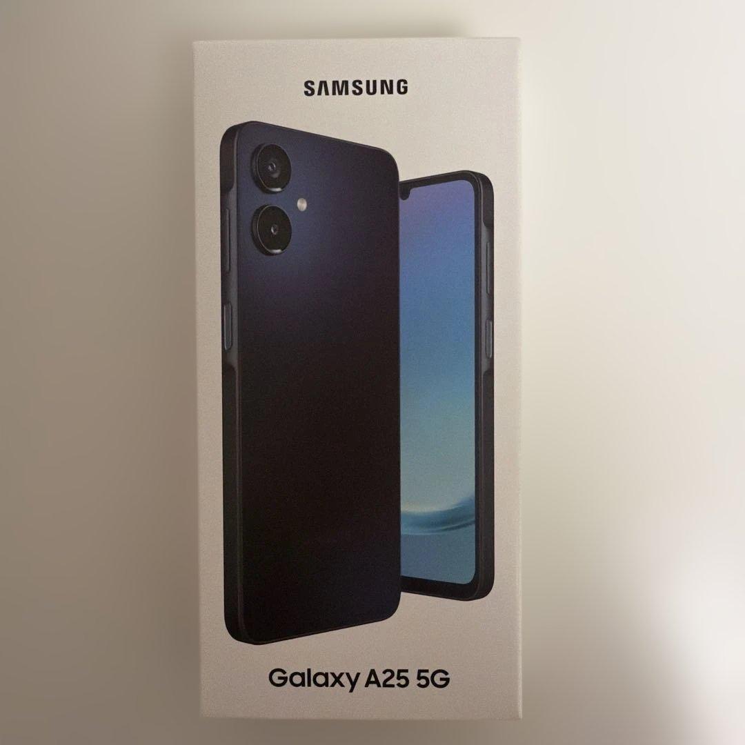Samsung Galaxy A25 5G ブラック 本体