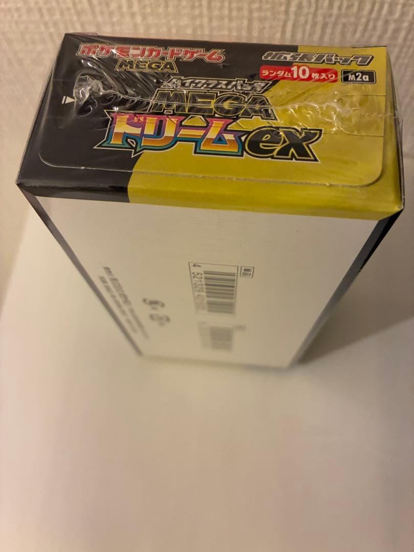 ポケモンカードMEGAドリームex 新品未開封BOXシュリンク付
