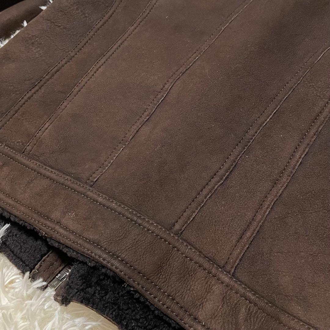 a*i様 《最高峰の絶品》Dolce & Gabbana ファー付きムートンジャ