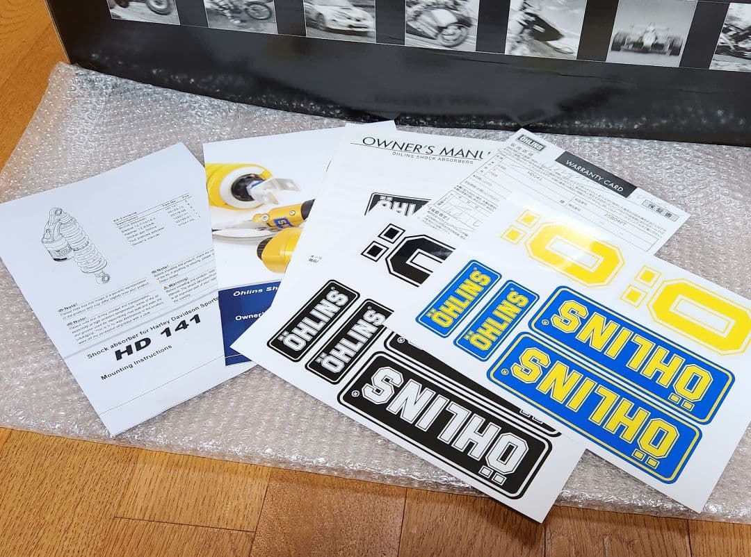 OHLINS｜リアサスペンション｜スポーツスター (04-22)｜336mm