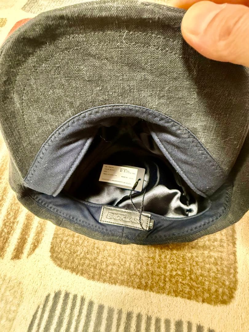 愛*美様 激しぶ☆イサムカタヤマバックラッシュキャスケット【ブラック】 帽子