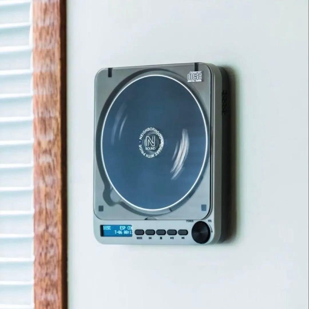 ポータブルプレーヤー NEIGHBORHOOD PORTABLE CD PLAYER