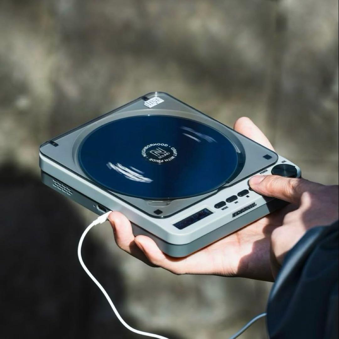 ポータブルプレーヤー NEIGHBORHOOD PORTABLE CD PLAYER