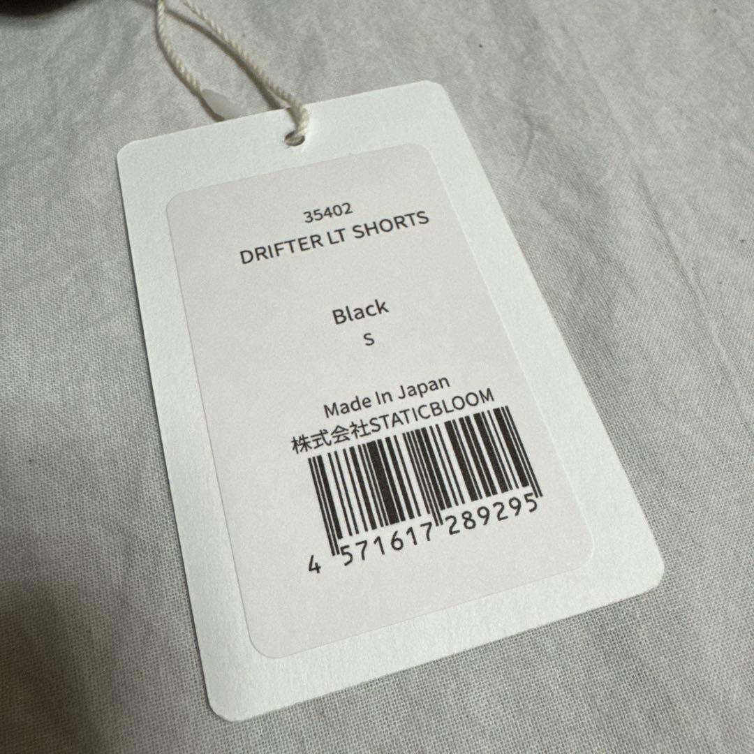 STATIC Drifter LT Shorts 黒 S 新品未使用　35402