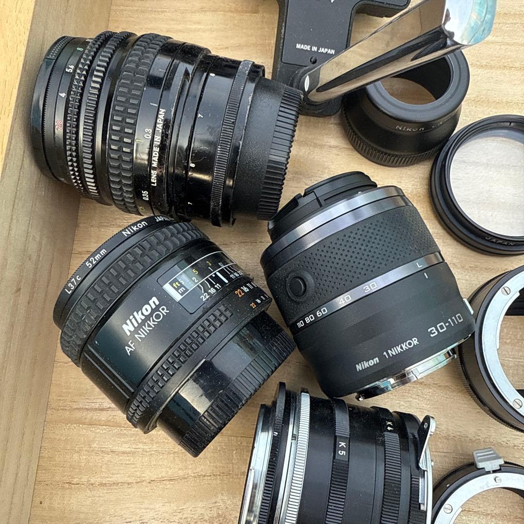ニコン　カメラとレンズなど　動作確認不可ジャンクとして　カメラまとめ売り