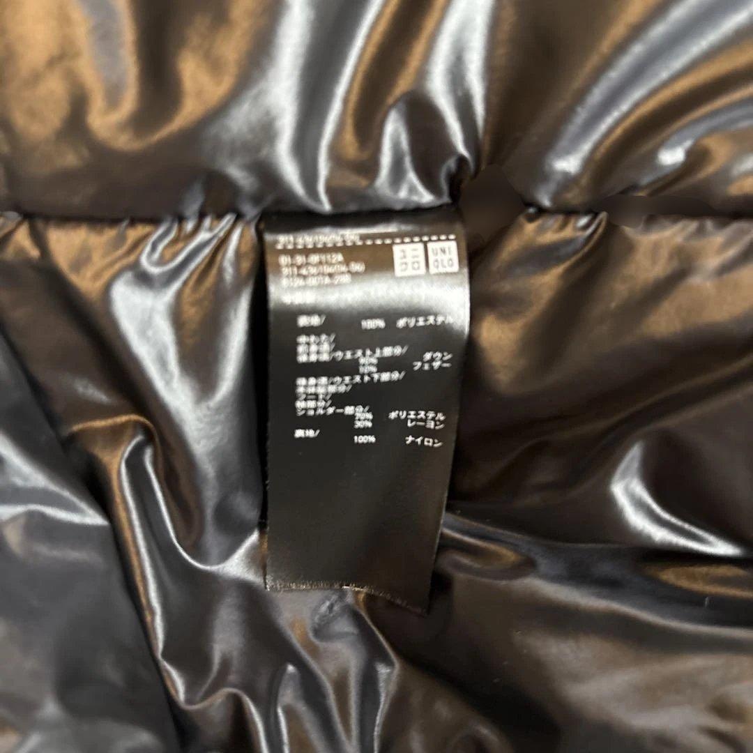 UNIQLO+J ハイブリッドダウンオーバーサイズパーカー ダークグレー　L