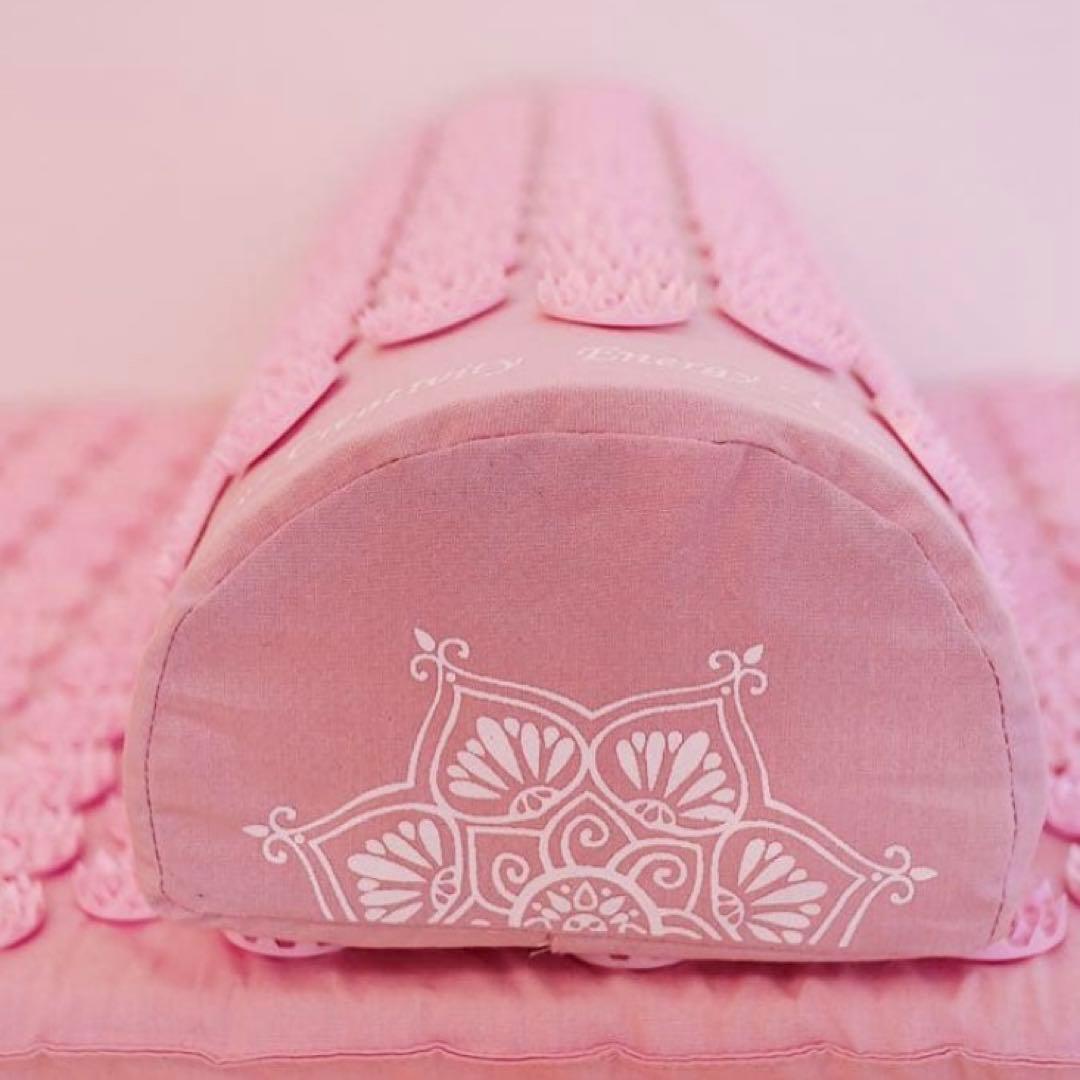 正規品　SHAKTI シャクティマット＆ピロー　セット　オリジナル ピンク　ヨガ